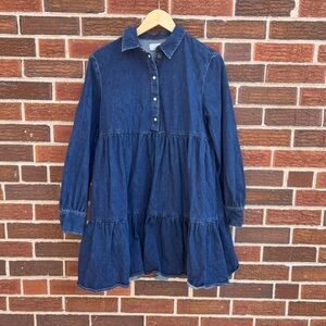 Paris Atelier & Other Stories Long Sleeve Jean Dress